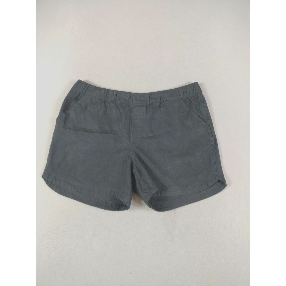 Carhartt Women's Dark Gray Elastic Waist Utility Shorts